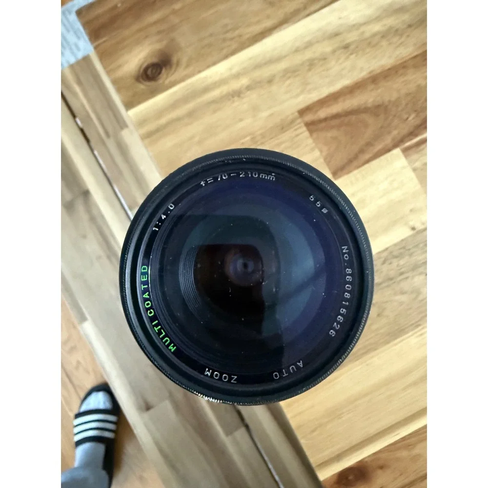 Sears 70-210mm f/4.5 Manual Zoom Lens 55mm Multi-Coated Korea w/ Hoya Filter